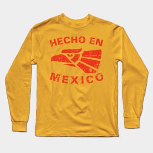 Hecho en Mexico - vintage grunge design Long Sleeve T-Shirt